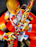 Andrei Kovalev Bassoonist in Red