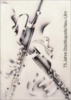 Андрей Ковалев. Two Bassoonists_Poster